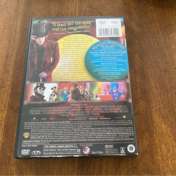 Charlie And The Chocolate Factory 2 Disc Deluxe Edition DVD - Picture 5 of 8